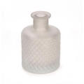Matte White and black reed diffuser glass bottle